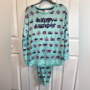 Womens Holiday Pajama Set